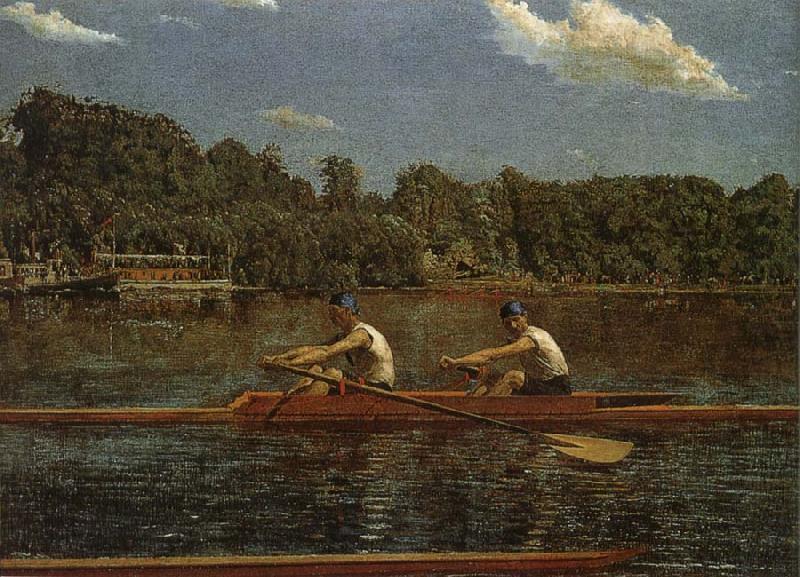 Biglin Brother-s Match, Thomas Eakins